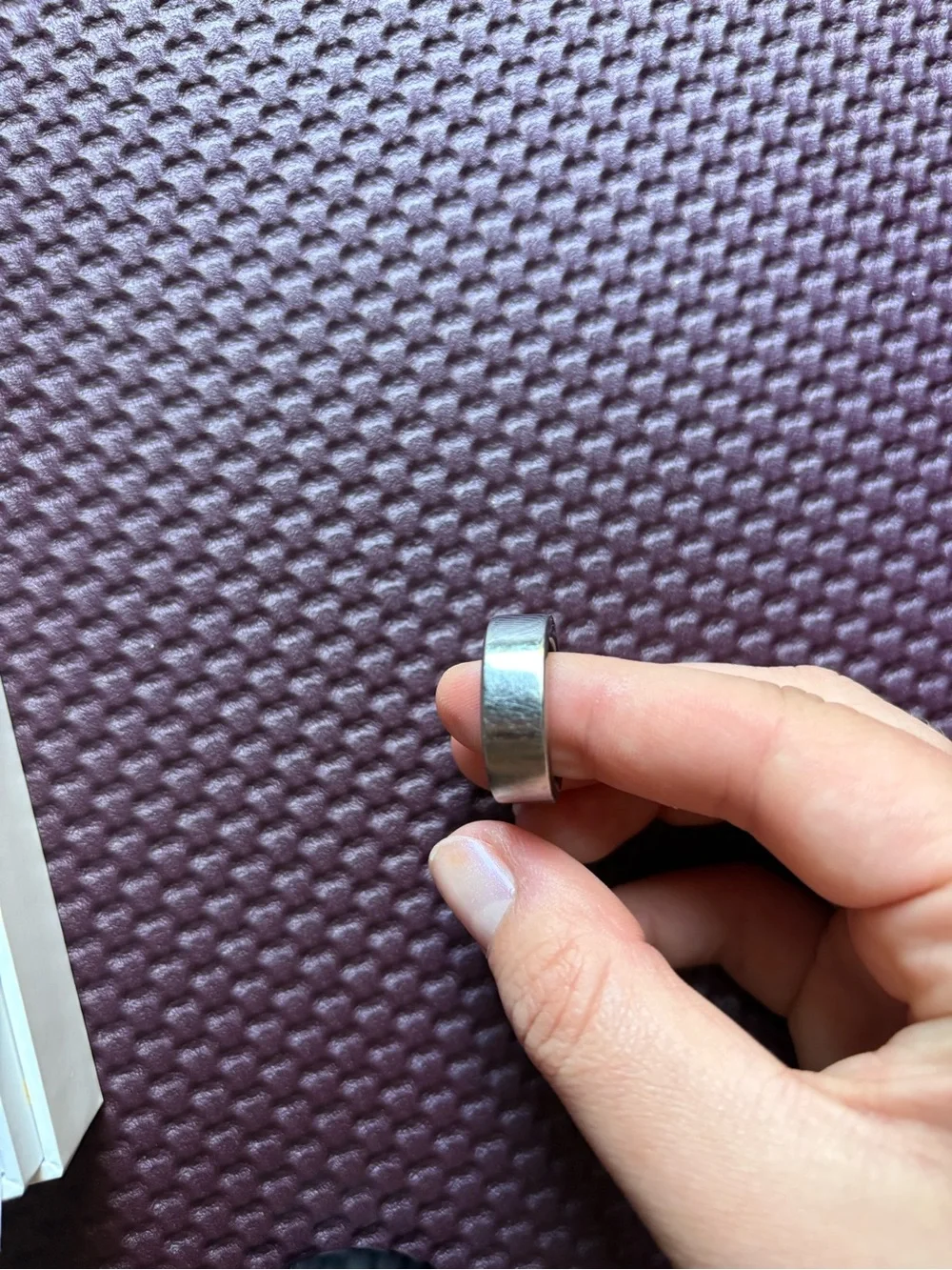 Oura Ring Gen 3 Heritage Silver Size 8 Complete Original Packaging Functional